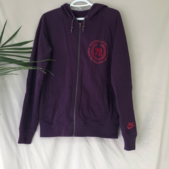 EUC | Ladies Zip-Up Nike Sweater - Picture 3 of 6